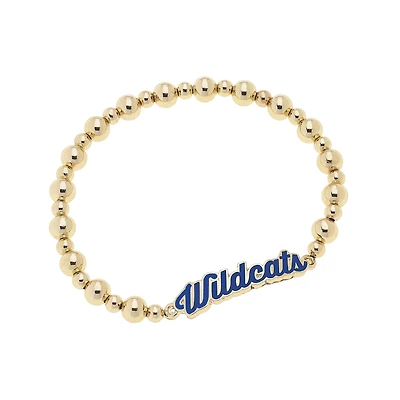 CANVAS Style Kentucky Wildcats 18k Gold-Plated Script Stretch Bracelet