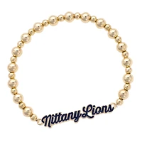 CANVAS Style Penn State Nittany Lions 18k Gold-Plated Script Stretch Bracelet