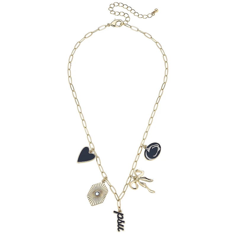 CANVAS Style Penn State Nittany Lions 18k Gold-Plated Mixed Charm Collector Necklace