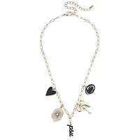 CANVAS Style Penn State Nittany Lions 18k Gold-Plated Mixed Charm Collector Necklace