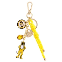 CANVAS Style Missouri Tigers 18k Gold-Plated Cluster Bag Charm