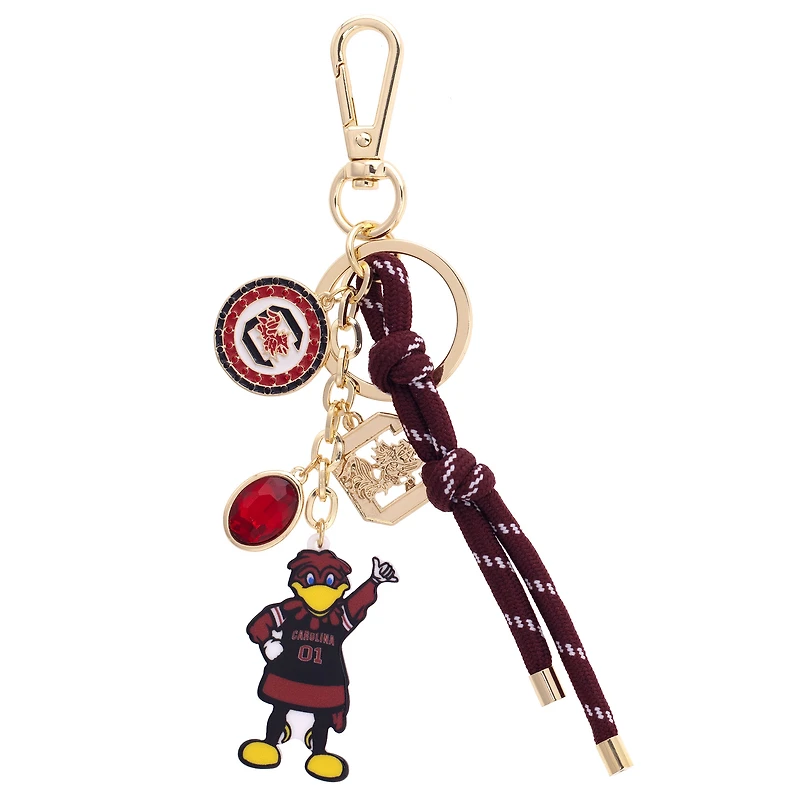 CANVAS Style South Carolina Gamecocks 18k Gold-Plated Cluster Bag Charm
