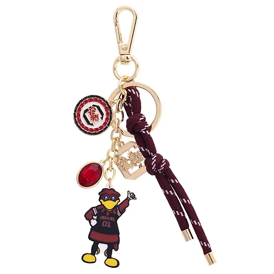 CANVAS Style South Carolina Gamecocks 18k Gold-Plated Cluster Bag Charm
