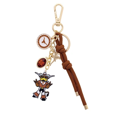 CANVAS Style Texas Longhorns 18k Gold-Plated Cluster Bag Charm