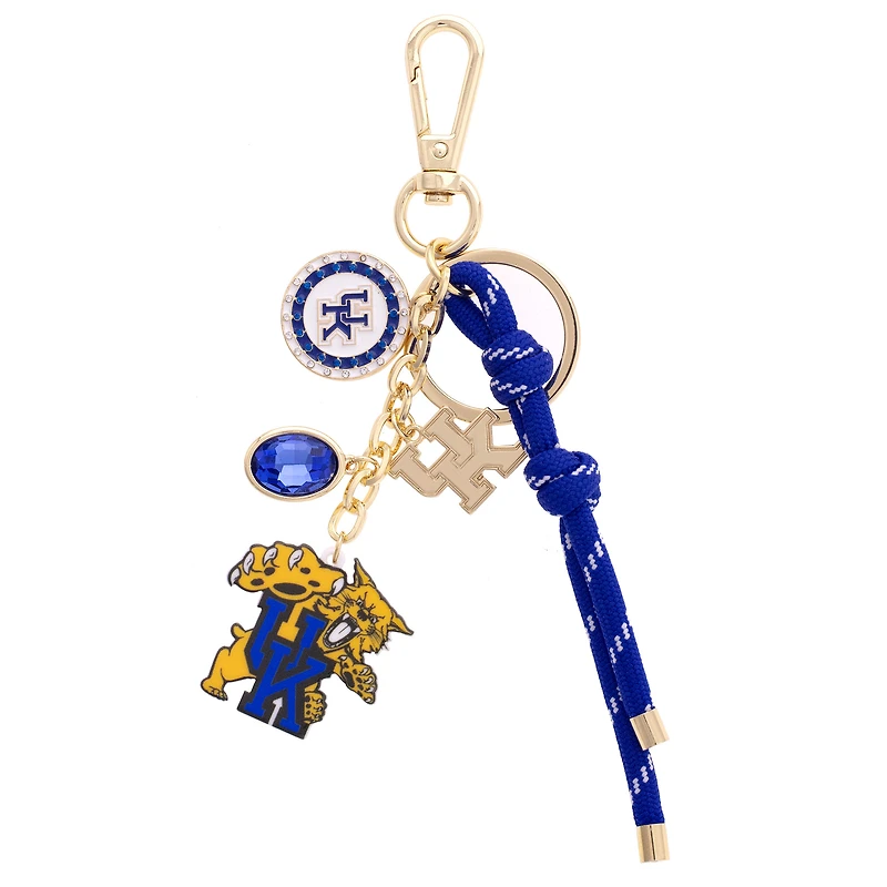 CANVAS Style Kentucky Wildcats 18k Gold-Plated Cluster Bag Charm