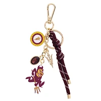 CANVAS Style Arizona State Sun Devils 18k Gold-Plated Cluster Bag Charm