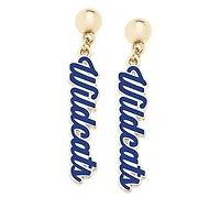 CANVAS Style Kentucky Wildcats 18k Gold-Plated Script Drop Earring