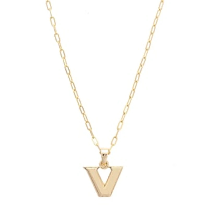 CANVAS Style Vanderbilt Commodores 24k Gold-Plated Pendant Necklace