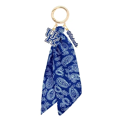CANVAS Style Kentucky Wildcats 18k Gold-Plated Logo Bandana Scarf Bag Charm