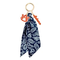 CANVAS Style Auburn Tigers 18k Gold-Plated Logo Bandana Scarf Bag Charm
