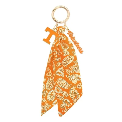 CANVAS Style Tennessee Volunteers 18k Gold-Plated Logo Bandana Scarf Bag Charm