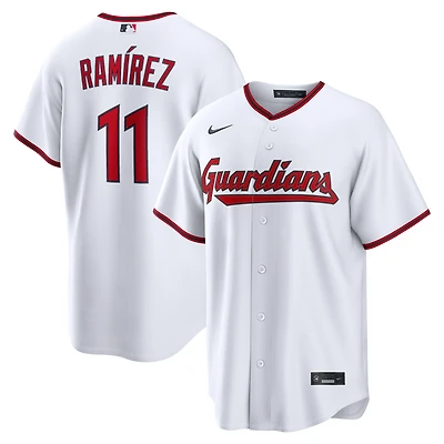 Men's Nike José Ramírez White Cleveland Guardians Home Replica Jersey