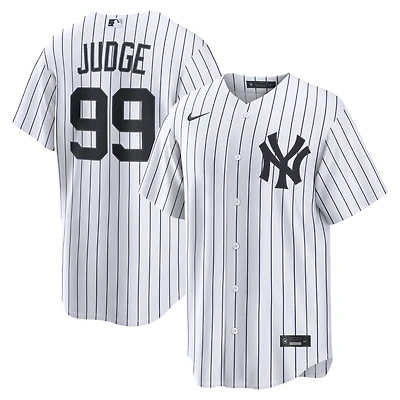 Men's Nike Aaron Judge White New York Yankees Home Replica Jersey