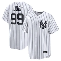 Men's Nike Aaron Judge White New York Yankees Home Replica Jersey