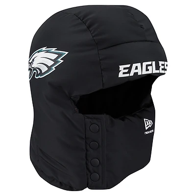 Men's New Era Black Philadelphia Eagles Puffer Balaclava