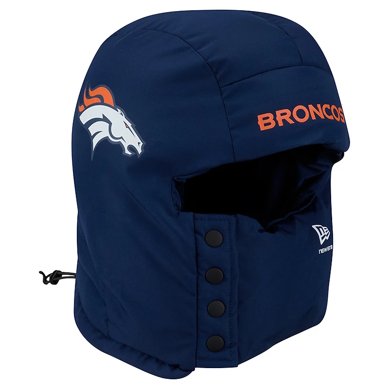 Men's New Era Navy Denver Broncos Puffer Balaclava
