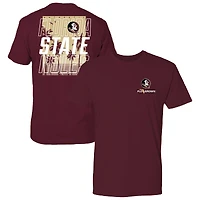 Men's FloGrown  Garnet Florida State Seminoles Repeat Poster T-Shirt