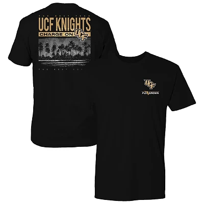 Men's FloGrown  Black UCF Knights Best Beach T-Shirt