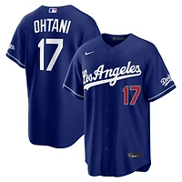 Men's Nike Shohei Ohtani Royal Los Angeles Dodgers Alternate Stadium Jersey
