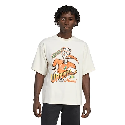 Men's adidas Miami Hurricanes Originals T-Shirt