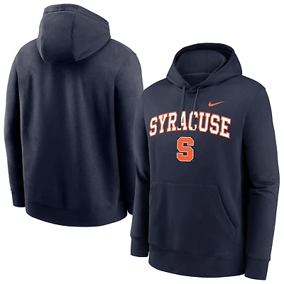 Men's Nike Navy Syracuse Orange Club Fleece Hoodie