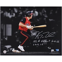 Kyle Teel Chicago White Sox Autographed 16" x 20" MLB Debut Photograph with Multiple Inscriptions