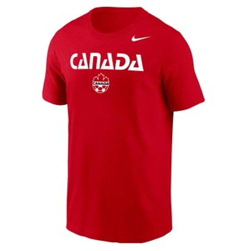 Men's Nike Red Canada Soccer Country T-Shirt