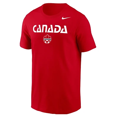 Men's Nike Red Canada Soccer Country T-Shirt