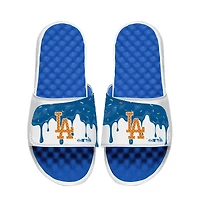 Unisex ISlide Royal/White Los Angeles Dodgers Ice Cream Drip Slide Sandals