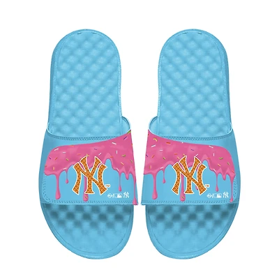 Unisex ISlide New York Yankees Ice Cream Drip Slide Sandals