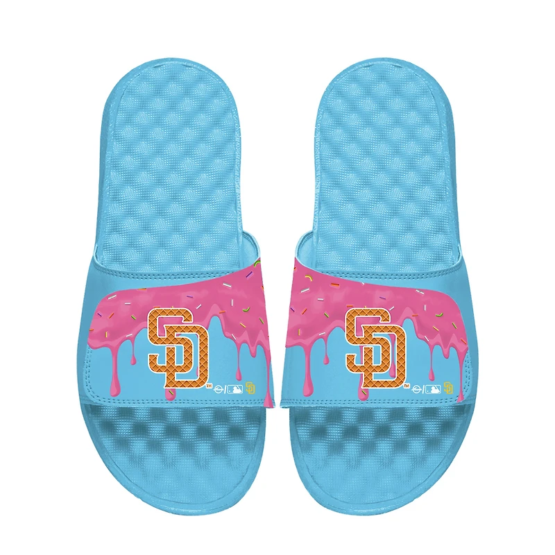 Unisex ISlide San Diego Padres Ice Cream Drip Slide Sandals
