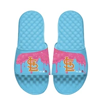 Unisex ISlide Blue St. Louis Cardinals Ice Cream Drip Slide Sandals