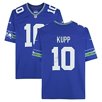 Cooper Kupp Seattle Seahawks Autographed Royal Throwback Nike Game Jersey