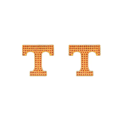 Brianna Cannon Tennessee Volunteers Pavé Logo Stud Earrings