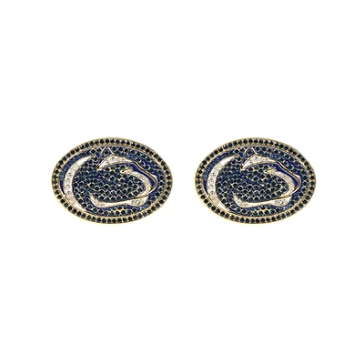 Brianna Cannon Penn State Nittany Lions Pavé Logo Stud Earrings