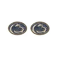 Brianna Cannon Penn State Nittany Lions Pavé Logo Stud Earrings
