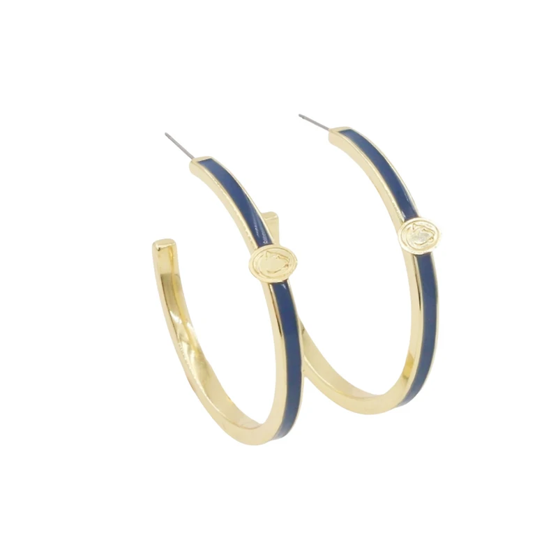 Brianna Cannon Penn State Nittany Lions Logo Hoop Earrings