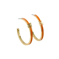 Brianna Cannon Virginia Cavaliers Logo Hoop Earrings