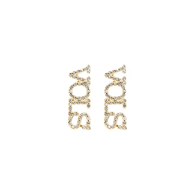 Brianna Cannon Tennessee Volunteers Pavé Rhinestone Studs