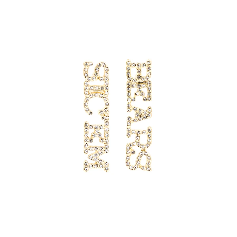 Brianna Cannon Baylor Bears Sic'em Bears Pavé Rhinestone Studs