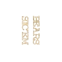 Brianna Cannon Baylor Bears Sic'em Bears Pavé Rhinestone Studs