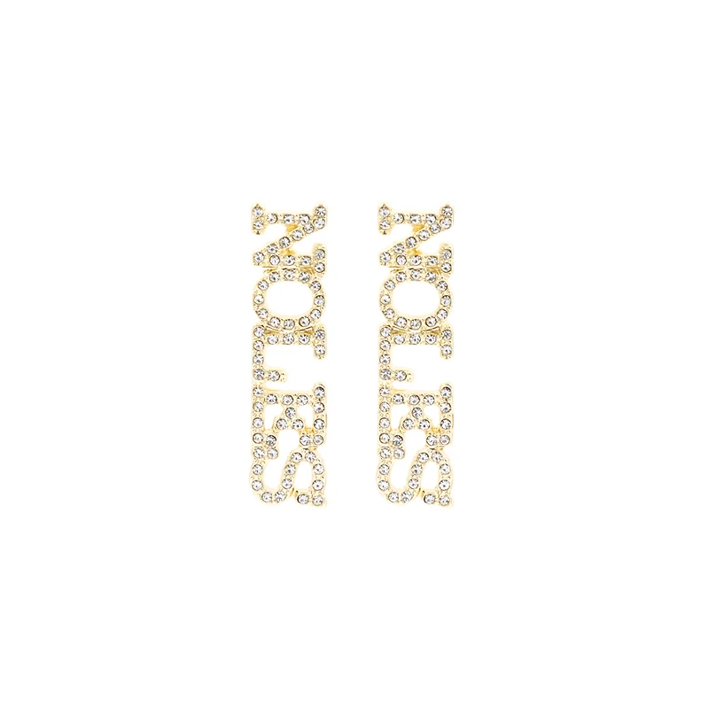 Brianna Cannon Florida State Seminoles Pavé Rhinestone Studs