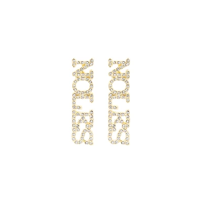 Brianna Cannon Florida State Seminoles Pavé Rhinestone Studs