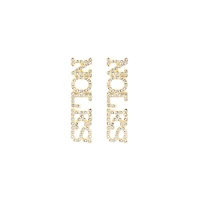 Brianna Cannon Florida State Seminoles Pavé Rhinestone Studs