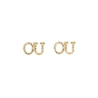 Brianna Cannon Oklahoma Sooners Pavé Rhinestone Studs