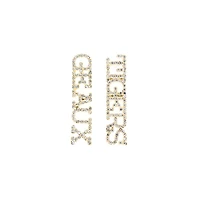 Brianna Cannon LSU Tigers Geaux Tigers Pavé Rhinestone Studs