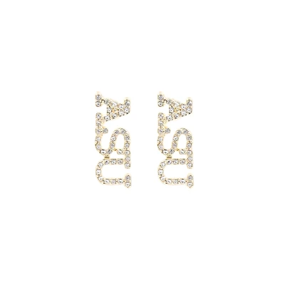Brianna Cannon Arizona State Sun Devils Pavé Rhinestone Studs