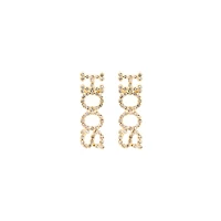 Brianna Cannon Virginia Cavaliers Hoos Pavé Rhinestone Studs
