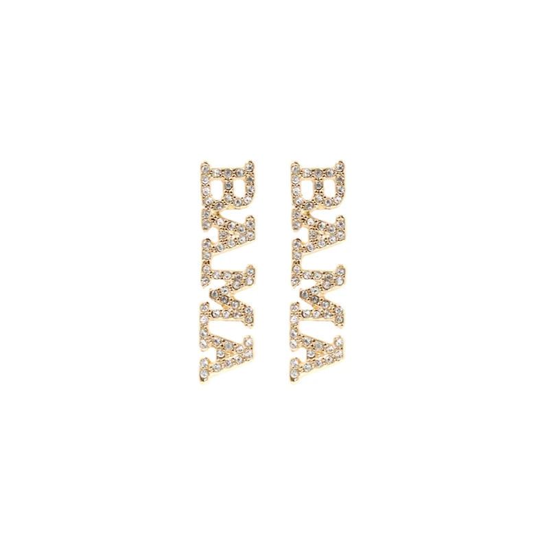 Brianna Cannon Alabama Crimson Tide Pavé Rhinestone Studs