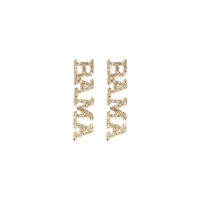 Brianna Cannon Alabama Crimson Tide Pavé Rhinestone Studs
